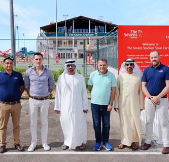 HH Sheikh Ahmed bin Saeed Al Maktoum launches solar car park at the Emirates Group owned facility